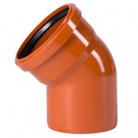 Отвод 125 х 45',  KGB