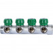SMB-6850-013404 STOUT Коллектор регулирующий 1 , 4 отвода 3/4  ЕК