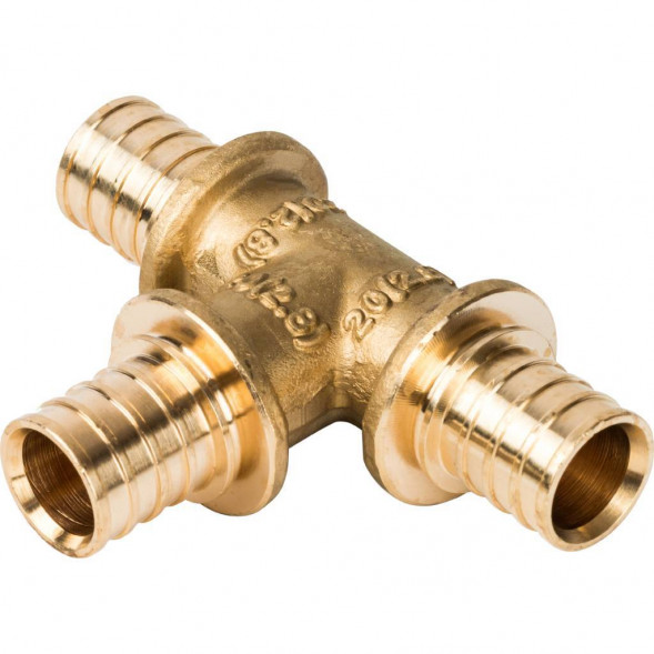 SFA-0013-000020 STOUT Тройник равнопроходный 20x20x20  для труб из сшитого полиэтилена аксиальный (340010H202800B)