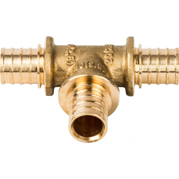 SFA-0013-000020 STOUT Тройник равнопроходный 20x20x20  для труб из сшитого полиэтилена аксиальный (340010H202800B)