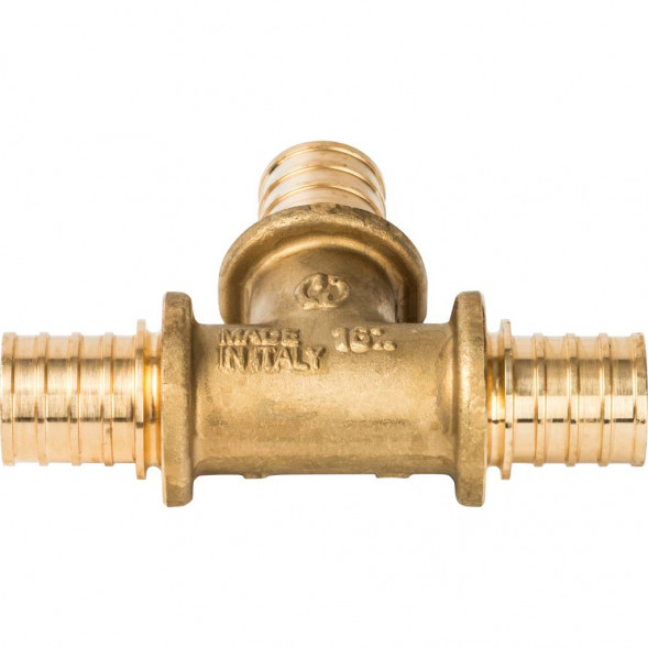 SFA-0013-000020 STOUT Тройник равнопроходный 20x20x20  для труб из сшитого полиэтилена аксиальный (340010H202800B)