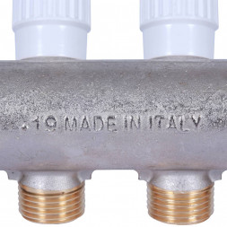 SMB 6852 011204 STOUT Коллектор распределительный 1 , 4 отвода 1/2  плоское уплотнение