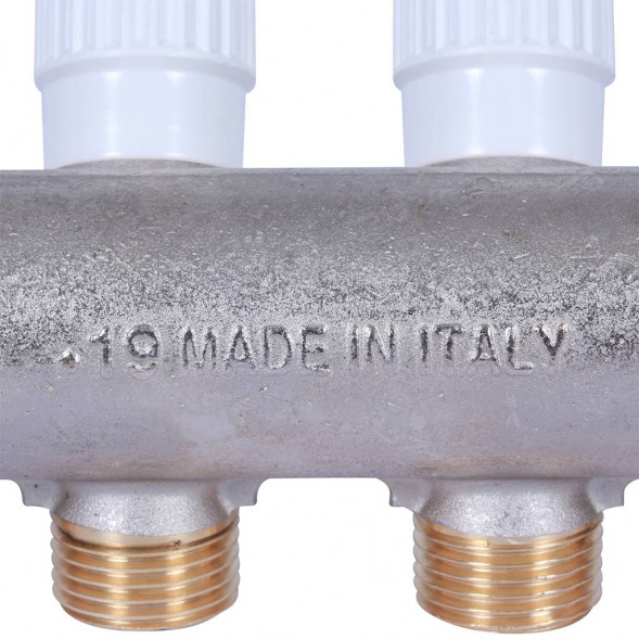 SMB 6852 011204 STOUT Коллектор распределительный 1 , 4 отвода 1/2  плоское уплотнение