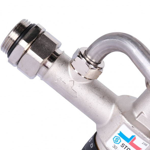 SDG-0120-007000 STOUT Насосно-смесительный узел с термостатическим клапаном 30-60°C, без насоса