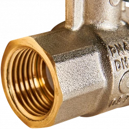 Кран шаровой полнопроходной STOUT ВР/ВР ручка рычаг 1/2