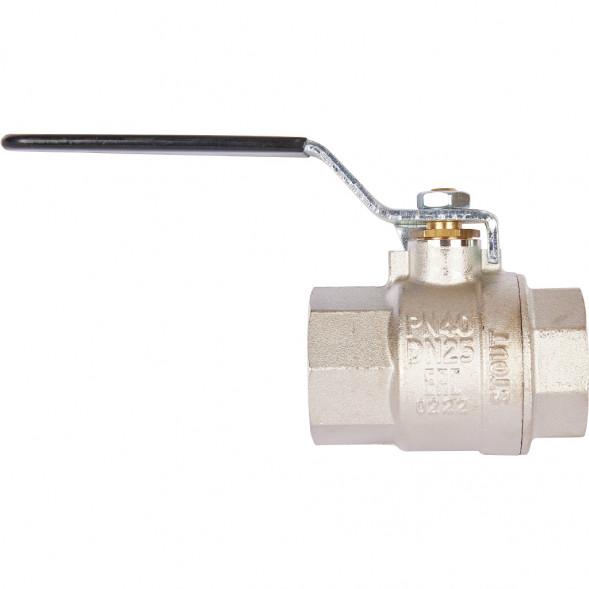 Кран шаровой STOUT полнопроходной, ВР/ВР, ручка рычаг 1