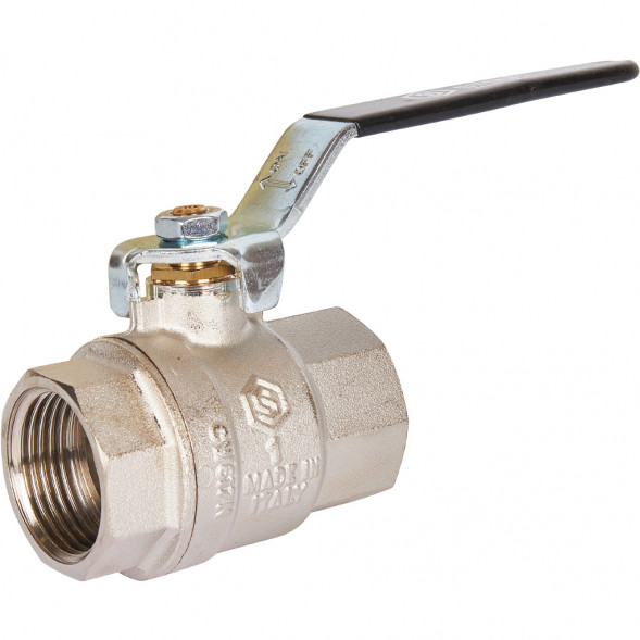 Кран шаровой STOUT полнопроходной, ВР/ВР, ручка рычаг 1