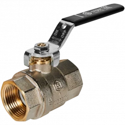 Кран шаровой полнопроходной STOUT ВР/ВР ручка рычаг 1