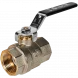 Кран шаровой полнопроходной STOUT ВР/ВР ручка рычаг 1