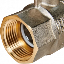 Кран шаровой полнопроходной STOUT ВР/ВР ручка рычаг 1