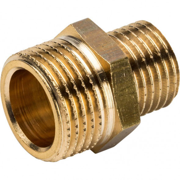 SFT-0003-003814 STOUT Ниппель НН переходной 3/8X1/4 (260003H030200B)