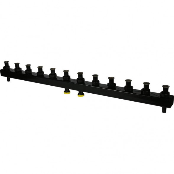 SDG-0016-004005 STOUT Стальной распределительный коллектор 5 отопительных контуров. В теплоизоляции DN 25