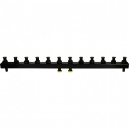 SDG-0016-004005 STOUT Стальной распределительный коллектор 5 отопительных контуров. В теплоизоляции DN 25