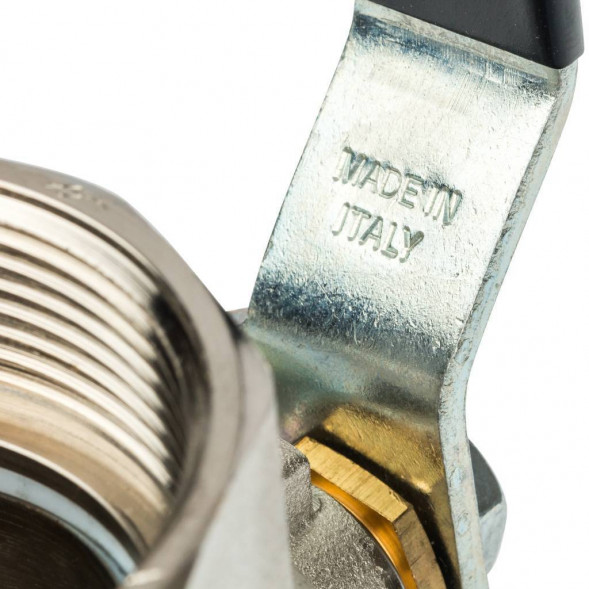 Кран шаровой STOUT полнопроходной, ВР/ВР, ручка рычаг 2