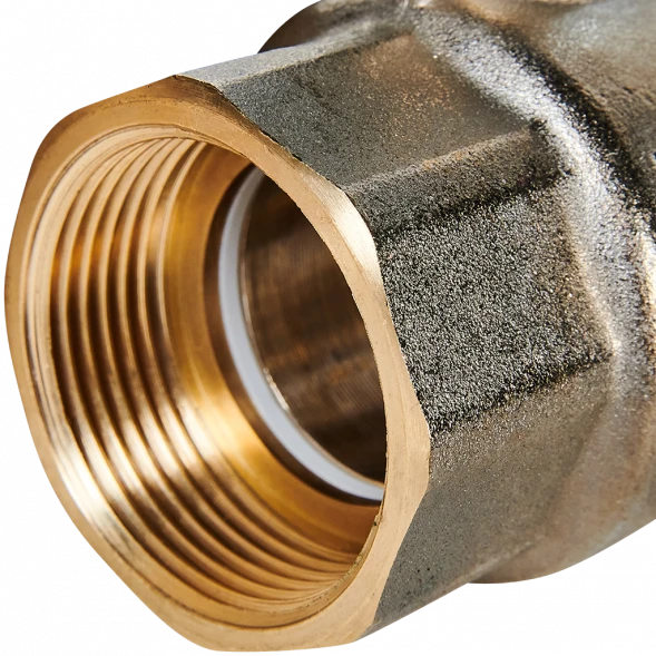 Кран шаровой полнопроходной STOUT ВР/ВР ручка рычаг 1 1/4