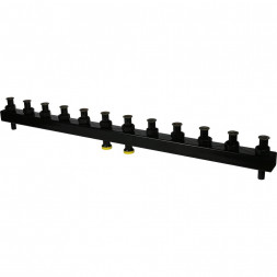 SDG-0016-004006 STOUT Стальной распределительный коллектор 6 отопительных контуров. В теплоизоляции DN 25