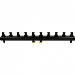 SDG-0016-004006 STOUT Стальной распределительный коллектор 6 отопительных контуров. В теплоизоляции DN 25