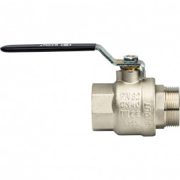 Кран шаровой STOUT полнопроходной, ВР/НР, ручка рычаг 1 1/2