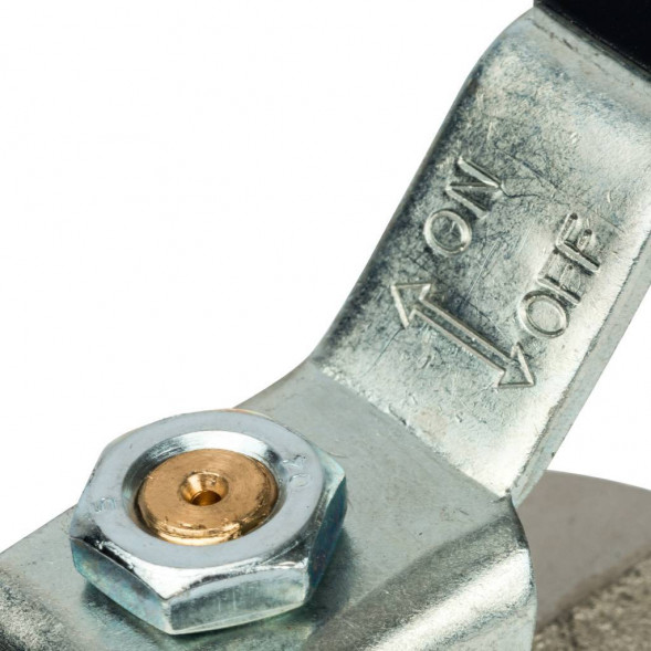 Кран шаровой STOUT полнопроходной, ВР/НР, ручка рычаг 1 1/2