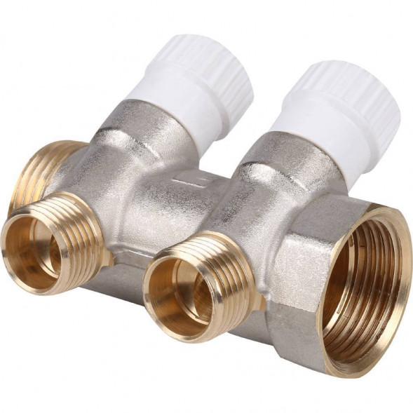 SMB 6851 011202 STOUT Коллектор распределительный 1 , 2 отвода 1/2