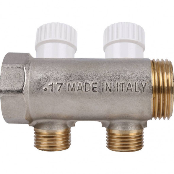 SMB 6851 011202 STOUT Коллектор распределительный 1 , 2 отвода 1/2