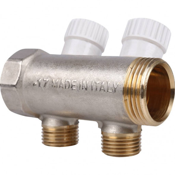 SMB 6851 011202 STOUT Коллектор распределительный 1 , 2 отвода 1/2