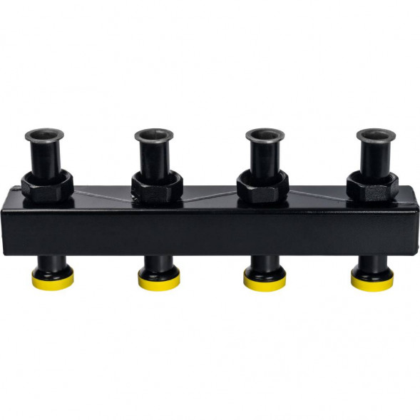 SDG-0017-004023 STOUT Стальной распределительный коллектор 2(3) отопительных контура. В теплоизоляции DN 25