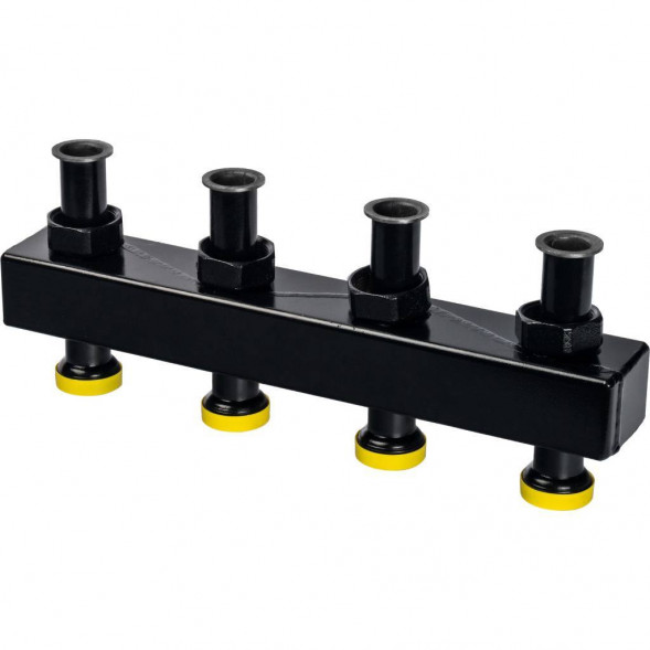 SDG-0017-004023 STOUT Стальной распределительный коллектор 2(3) отопительных контура. В теплоизоляции DN 25