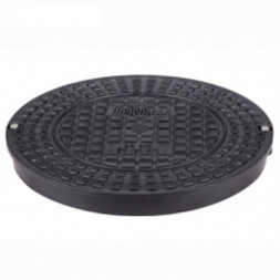 Крышка люка пластик. тип 400, класс нагрузки A15 (1,5 т) на подъёмную трубу
