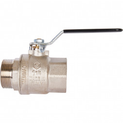 Кран шаровой STOUT полнопроходной, ВР/НР, ручка рычаг 1 1/4