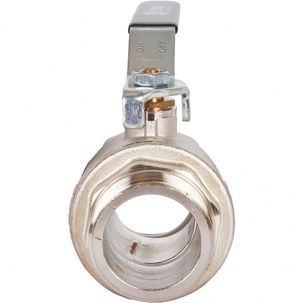 Кран шаровой STOUT полнопроходной, ВР/НР, ручка рычаг 1 1/4