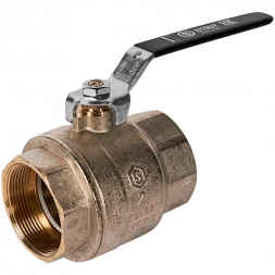 Кран шаровой полнопроходной STOUT ВР/ВР ручка рычаг 2