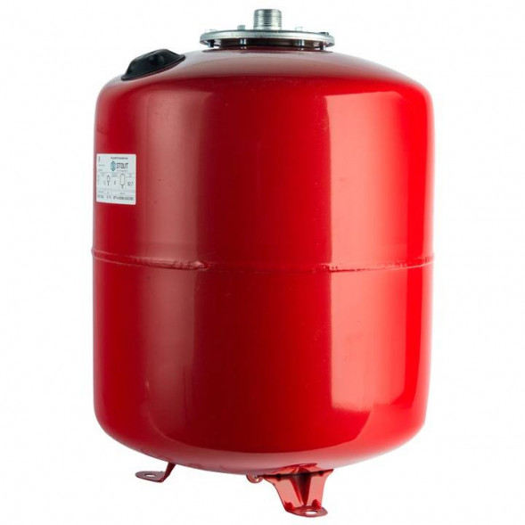 STH-0006-000100 STOUT Расширительный бак на отопление 100 л. (цвет красный)