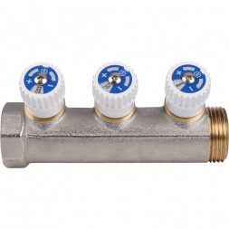 SMB 6851 011203 STOUT Коллектор распределительный 1 , 3 отвода 1/2