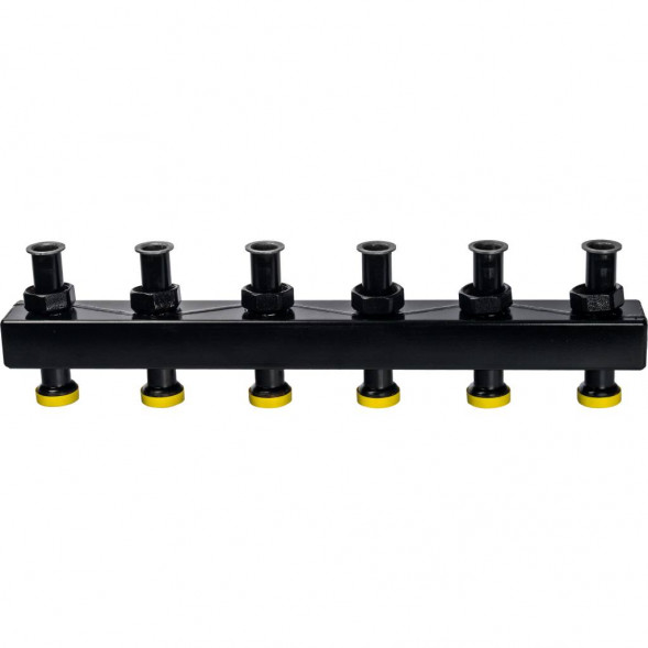 SDG-0017-004035 STOUT Стальной распределительный коллектор 3(5) отопительных контура. В теплоизоляции DN 25