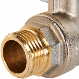 Кран шаровой полнопроходной STOUT ВР/НР ручка рычаг 1/2