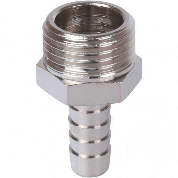 SFT-0067-001210 STOUT Штуцер НР никелированный 1/2 x10 (2600D9N041000B)