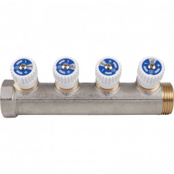 SMB 6851 011204 STOUT Коллектор распределительный 1 , 4 отвода 1/2