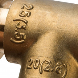 SFA-0014-322025 STOUT Тройник переходной 32x20x25 для труб из сшитого полиэтилена аксиальный (340013H826876B)