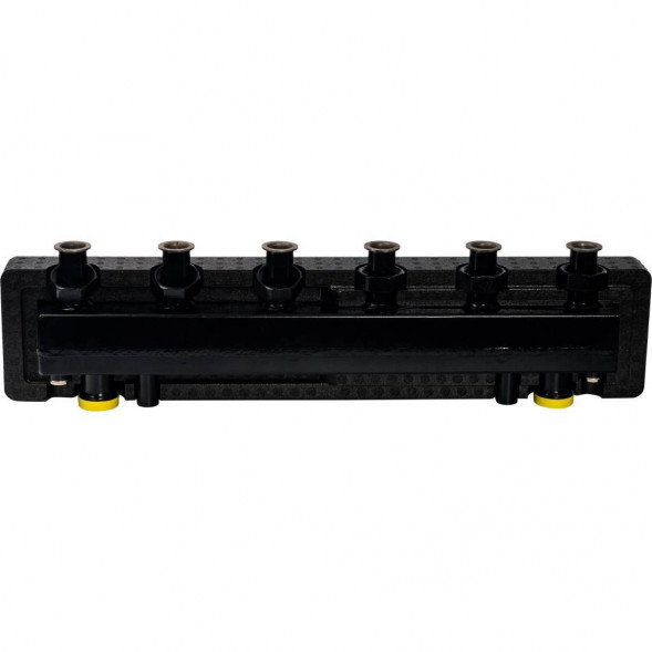 SDG-0018-004003 STOUT Стальной распределительный коллектор 3 отопительных контура с гидравлическим разделителем DN 25