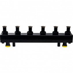 SDG-0018-004003 STOUT Стальной распределительный коллектор 3 отопительных контура с гидравлическим разделителем DN 25