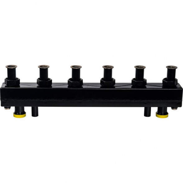 SDG-0018-004003 STOUT Стальной распределительный коллектор 3 отопительных контура с гидравлическим разделителем DN 25