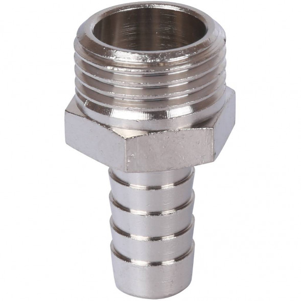 SFT-0067-001212 STOUT Штуцер НР никелированный 1/2 x12 (2600D9N041200B)