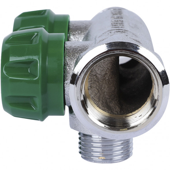 SMB-6849-341202 STOUT Коллектор регулирующий 3/4 , 2 отвода 1/2  плоское уплотнение