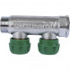SMB-6849-341202 STOUT Коллектор регулирующий 3/4 , 2 отвода 1/2  плоское уплотнение