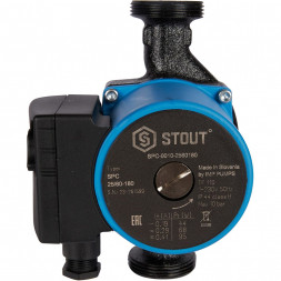 SPC-0010-2560180 STOUT Насос циркуляционный 25/60-180
