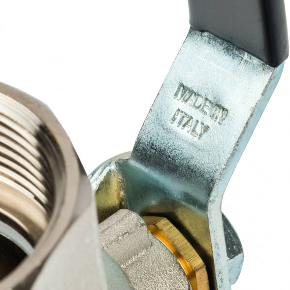 Кран шаровой STOUT полнопроходной, ВР/НР, ручка рычаг 2