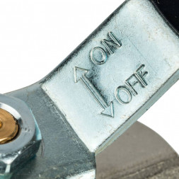 Кран шаровой STOUT полнопроходной, ВР/НР, ручка рычаг 2