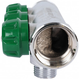 SMB-6849-341203 STOUT Коллектор регулирующий 3/4 , 3 отвода 1/2  плоское уплотнение