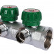 SMB-6849-341203 STOUT Коллектор регулирующий 3/4 , 3 отвода 1/2  плоское уплотнение